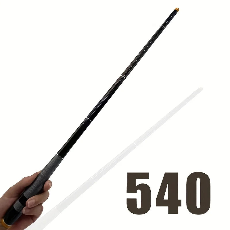 Canne à Pêche Télescopique Ultra-Légère en Fibre de Verre — Canne 540 cm, photo 12