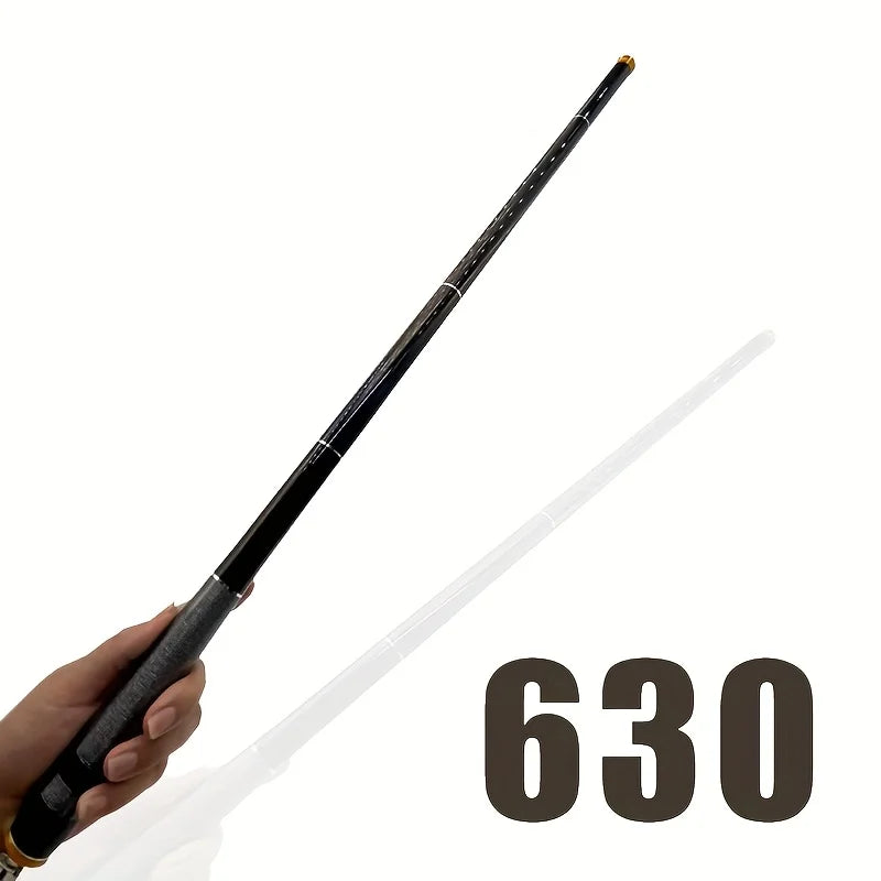 Canne à Pêche Télescopique Ultra-Légère en Fibre de Verre — Canne 630 cm, photo 13