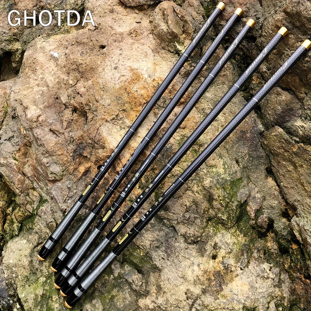 Canne à Pêche Télescopique Ultra-Légère en Fibre de Verre — photo 18