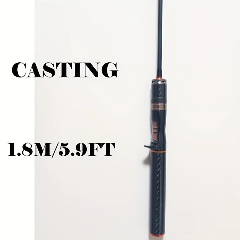 Canne à Pêche Ultra-Légère en Fibre de Carbone — Canne à pêche 1,80 m, photo 6