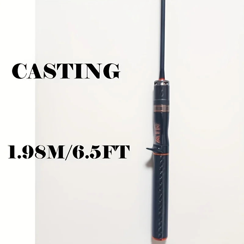 Canne à Pêche Ultra-Légère en Fibre de Carbone — Canne à pêche 1,98 m, photo 7