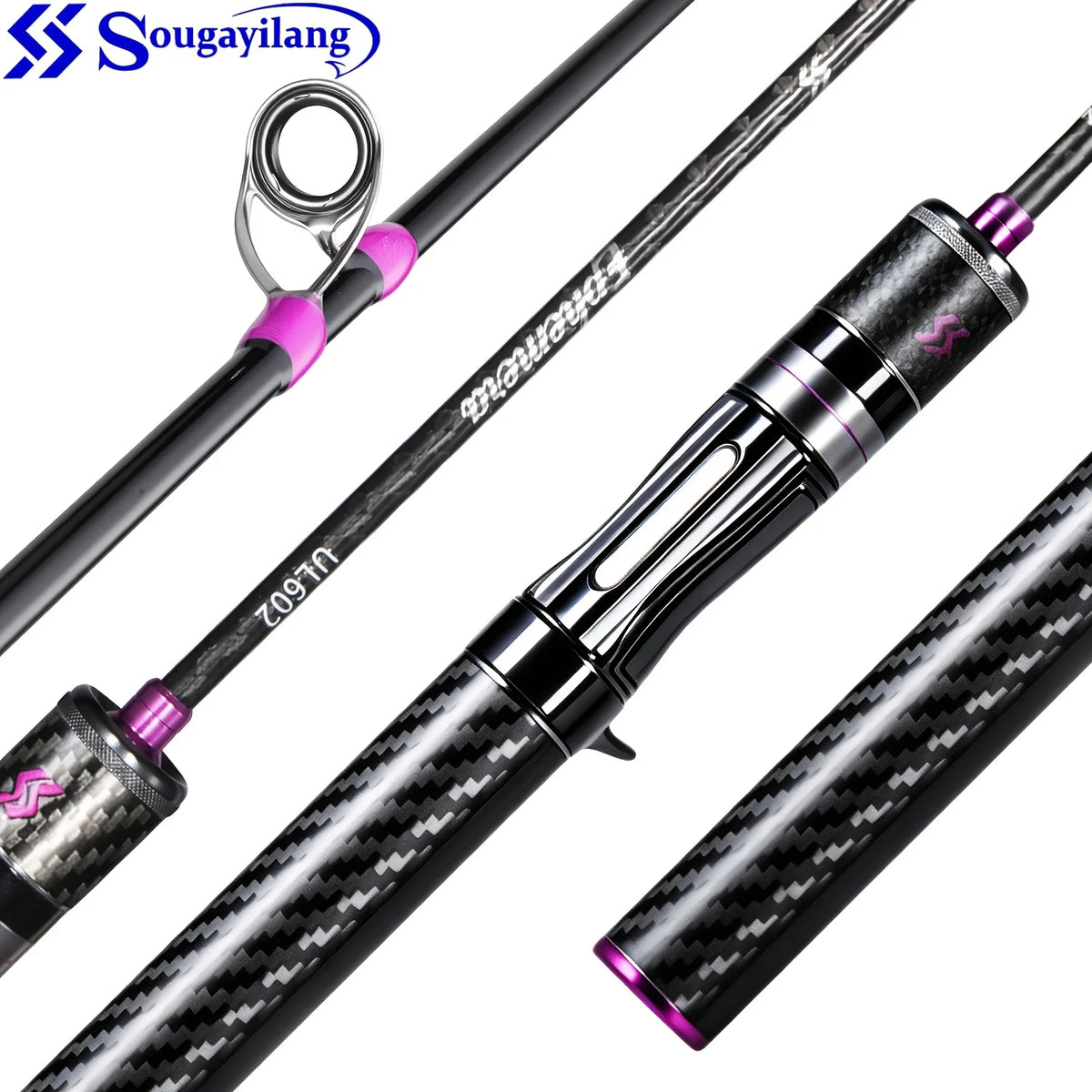 Canne à Pêche Ultralégère en Carbone 1,8 M — photo 4