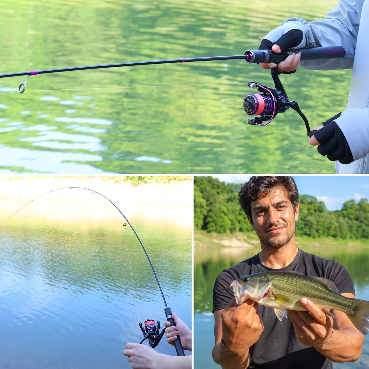 Canne à Pêche Ultralégère en Carbone 1,8 M — photo 10
