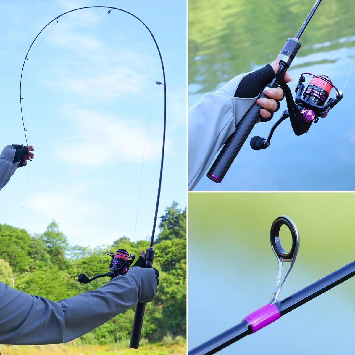 Canne à Pêche Ultralégère en Carbone 1,8 M — photo 21