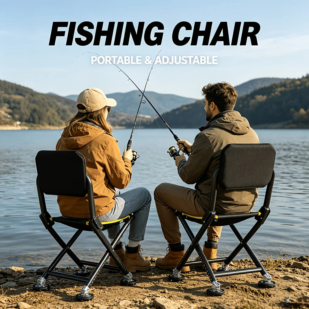 Chaise De Camping Pliable Avec Dossier Confort — photo 7