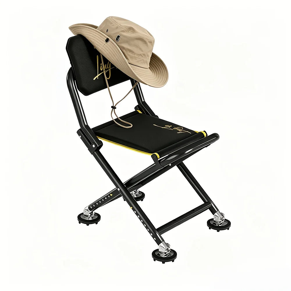 Chaise De Camping Pliable Avec Dossier Confort — illustration 2 Image