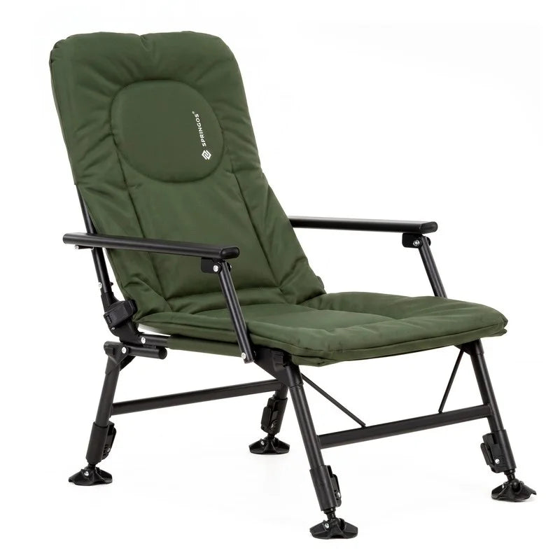 Chaise de Camping Pliante Réglable en Tissu Oxford — photo 6
