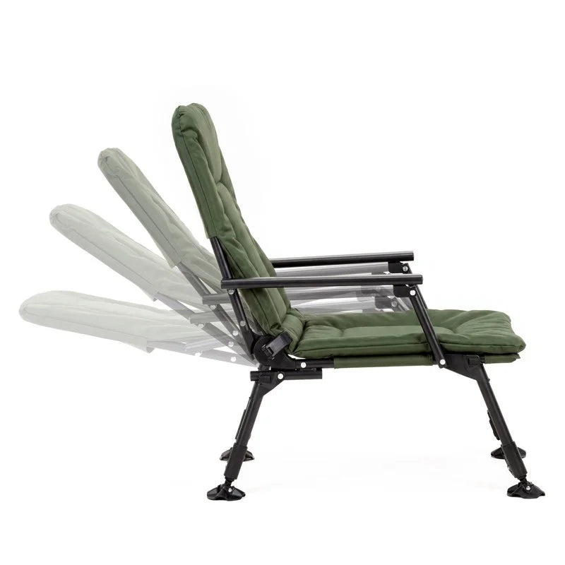 Chaise de Camping Pliante Réglable en Tissu Oxford — photo 8