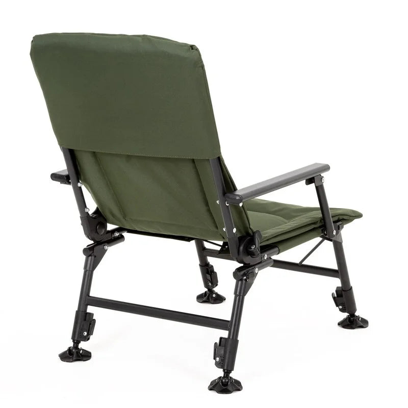 Chaise de Camping Pliante Réglable en Tissu Oxford — photo 9