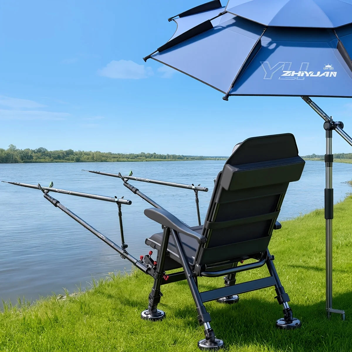 Chaise De Pêche Pliante À Dossier Inclinable Réglable — photo 5