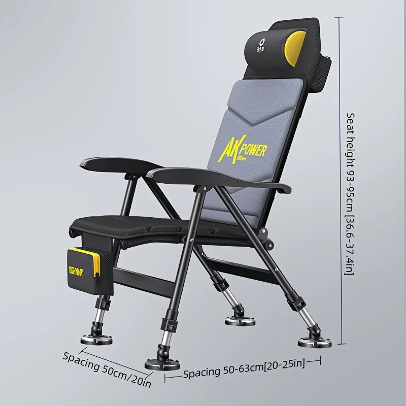 Chaise De Pêche Pliante En Alliage D'Aluminium