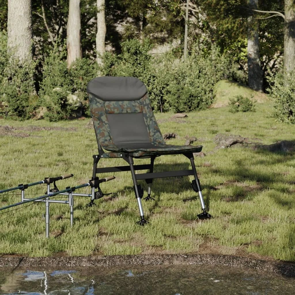 Chaise De Pêche Pliante En Bois
