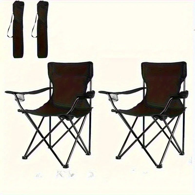 Chaise Pliable D’Extérieur Avec Accoudoirs — photo 2