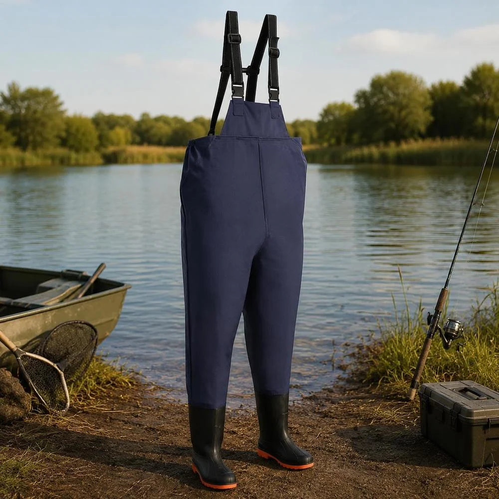 Combinaison De Pêche En PVC Avec Bottes — photo 3