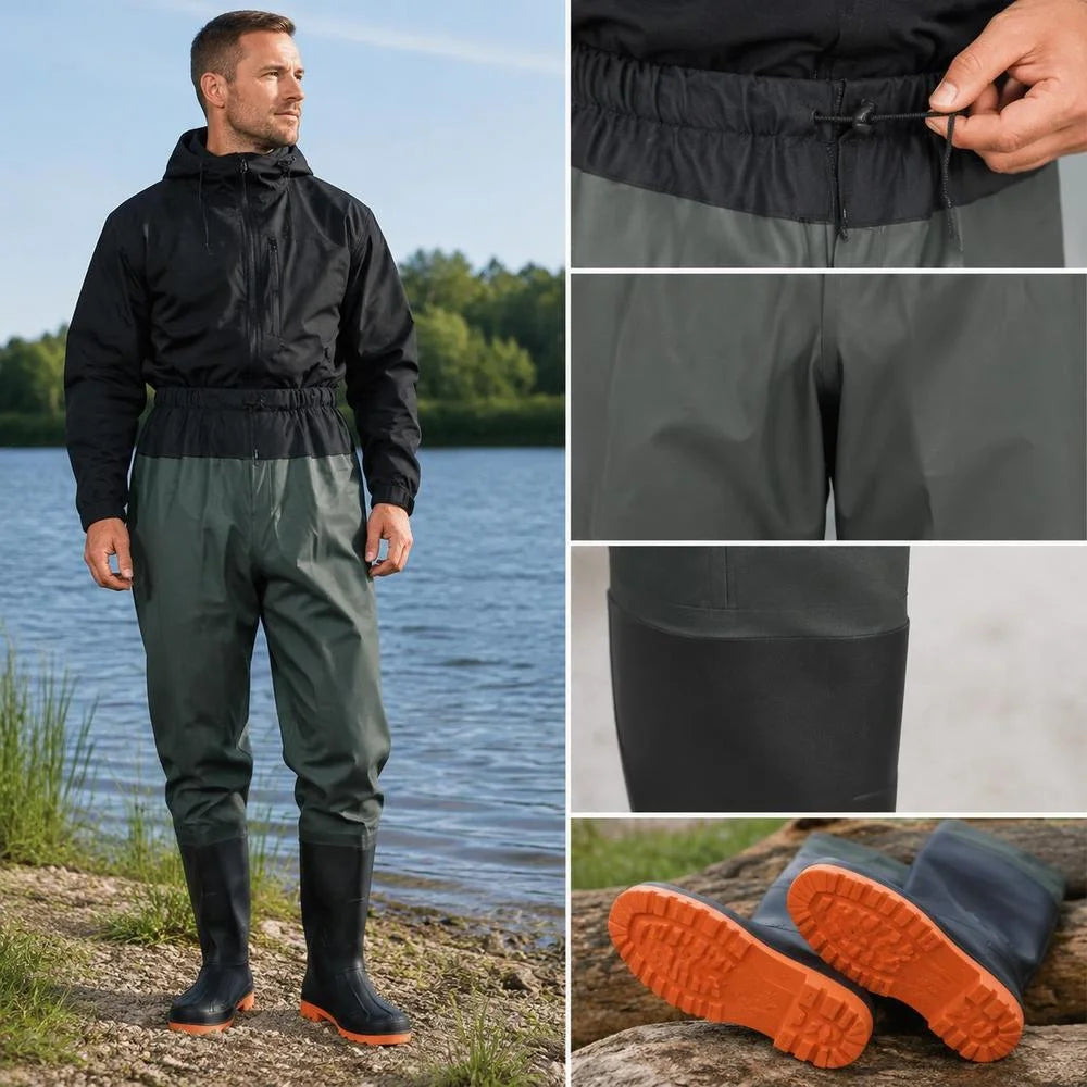 Combinaison De Pêche Étanche En Polyester — photo 3
