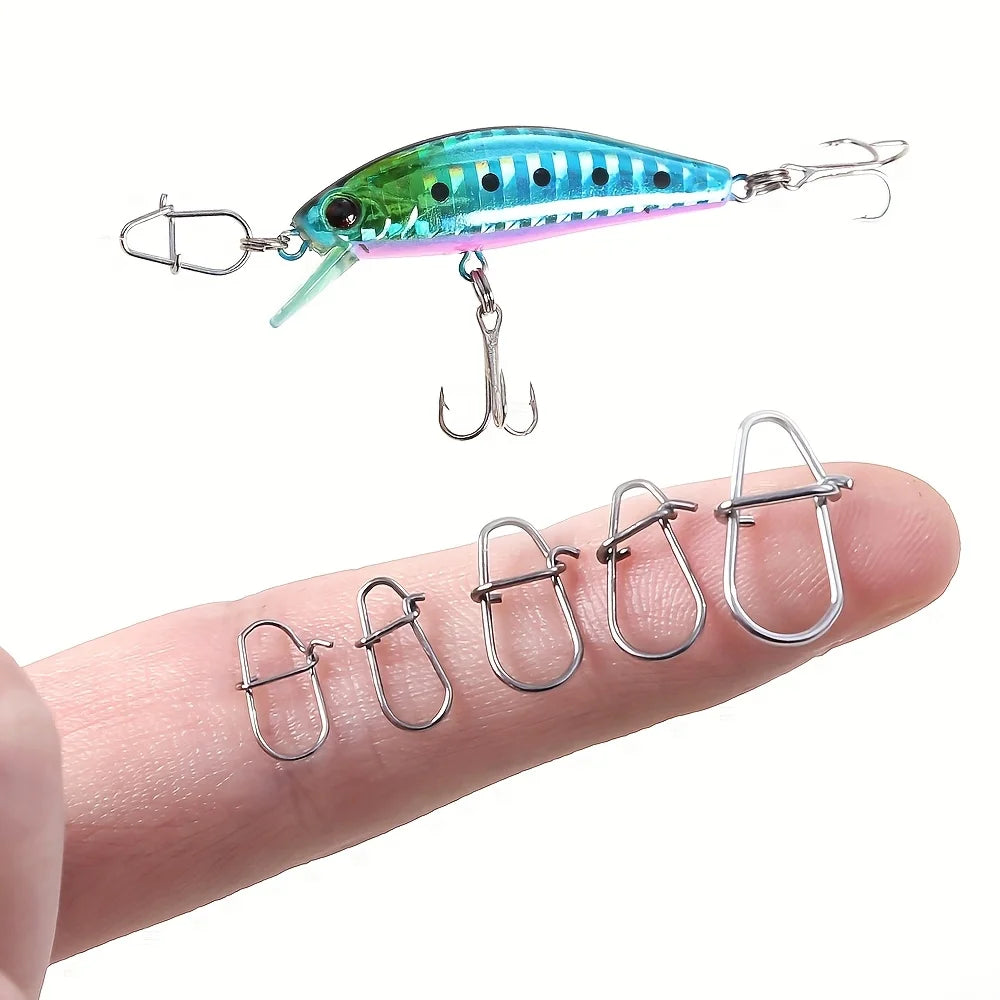 Connecteur À Agrafe Pour Leurres De Pêche En Acier Inoxydable — photo 4