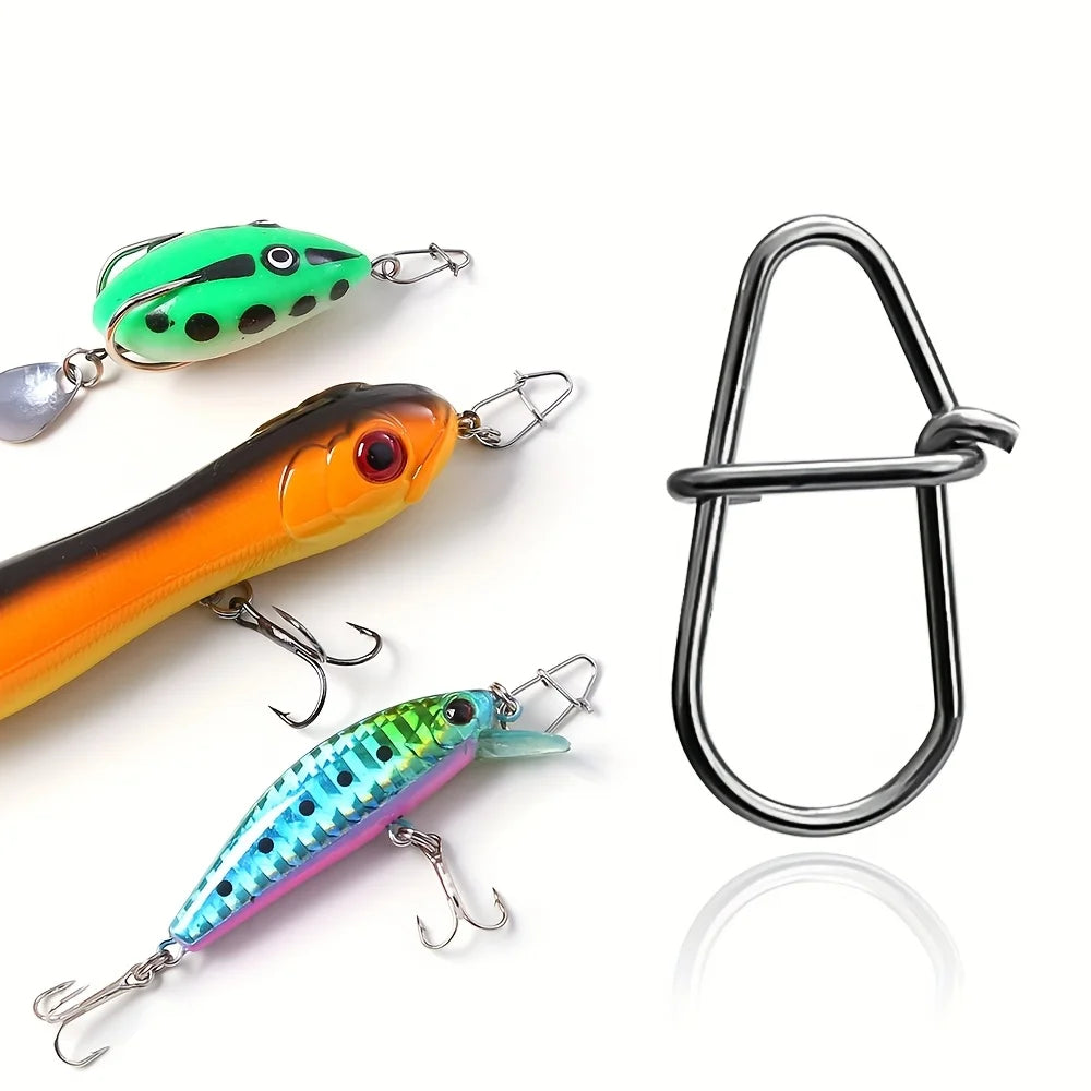 Connecteur À Agrafe Pour Leurres De Pêche En Acier Inoxydable — photo 7