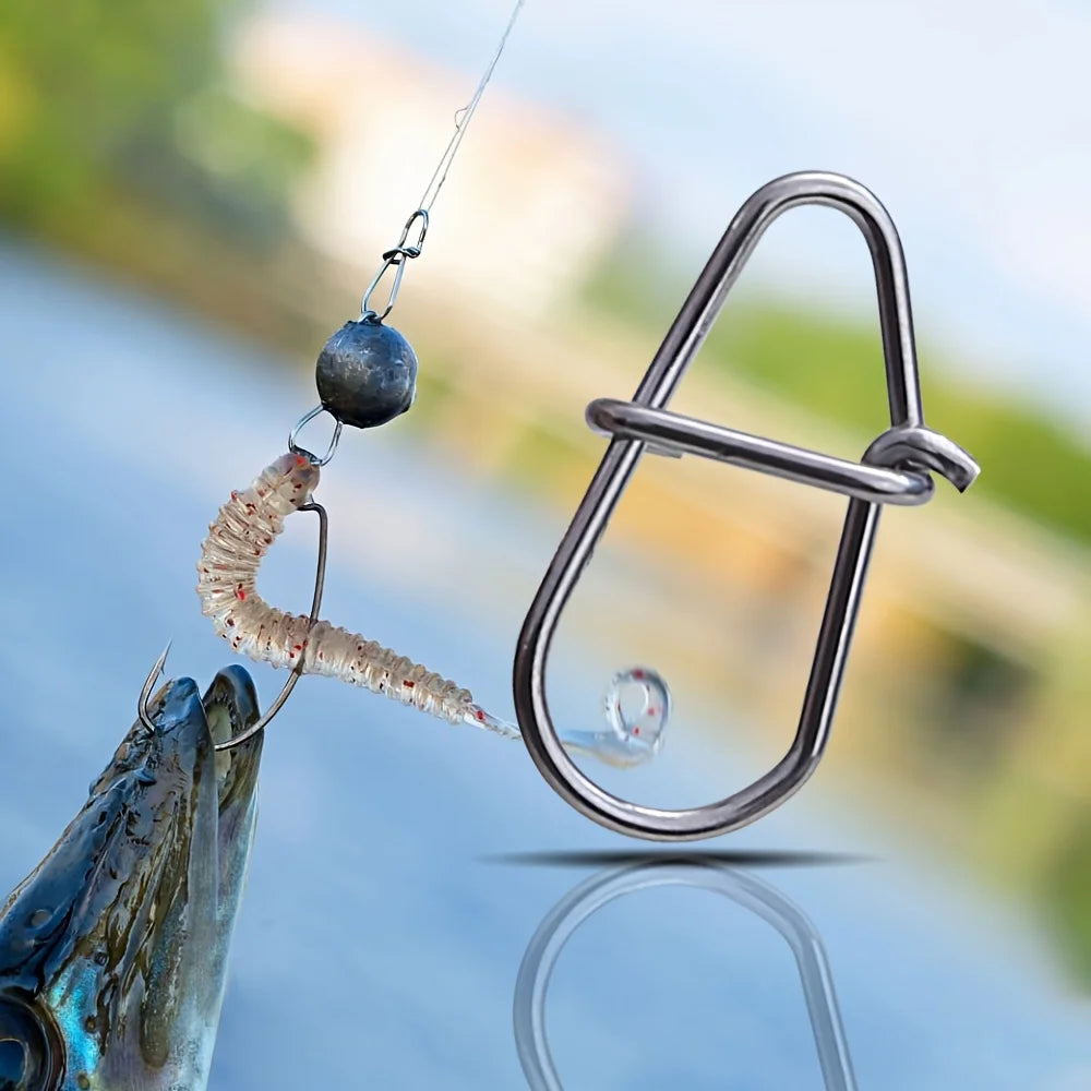 Connecteur À Agrafe Pour Leurres De Pêche En Acier Inoxydable — photo 10