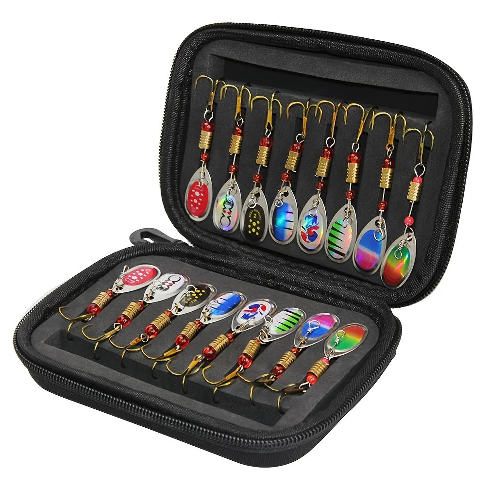Cuillères Métalliques de Pêche pour Brochets et Truites — photo 2