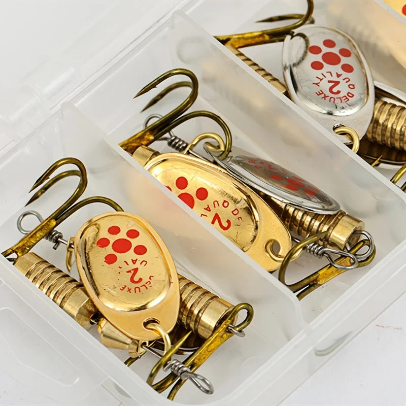 Cuillères Spinner Métal avec Boîte de Rangement — photo 6