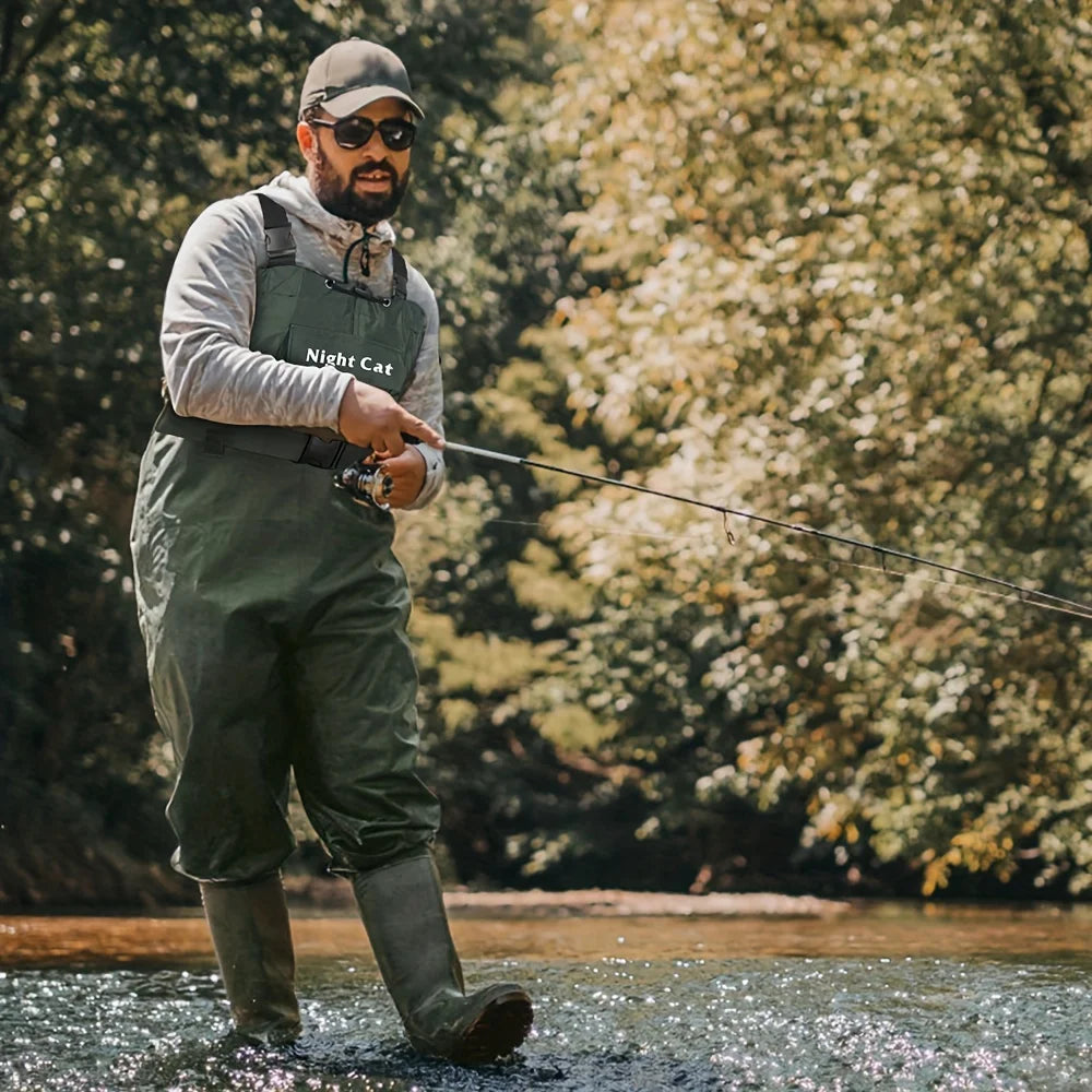 Cuissard de Pêche Réglable en Nylon avec Bottes — photo 6