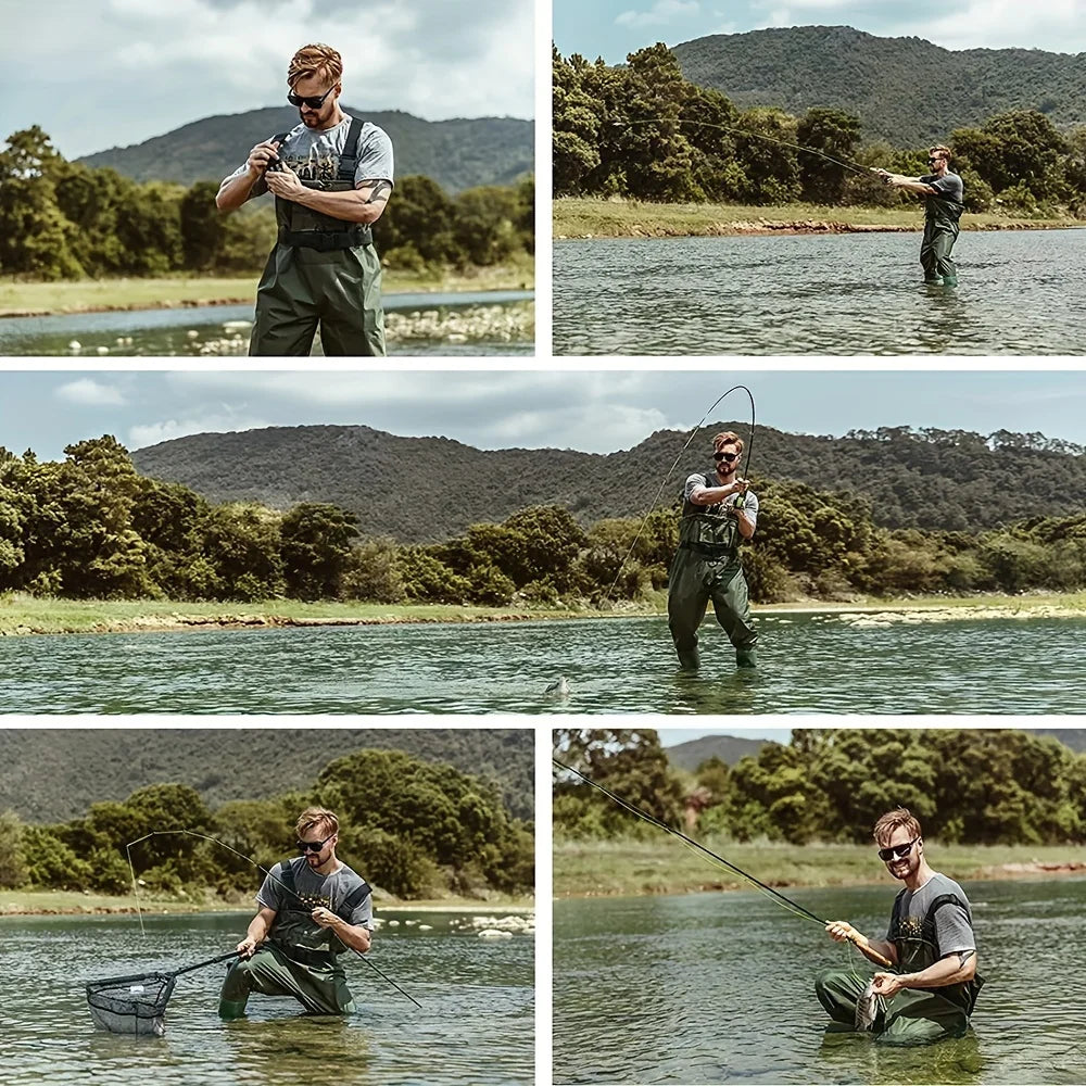 Cuissard de Pêche Réglable en Nylon avec Bottes — photo 8
