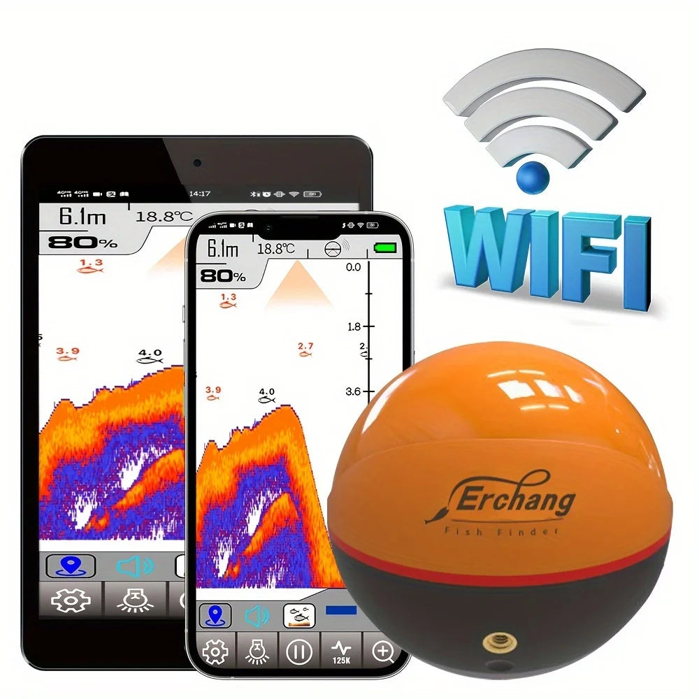 Détecteur De Poissons WiFi Double Fréquence