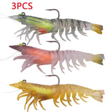 Ensemble De 3 Jigs De Pêche Pré-Assemblés En TPE