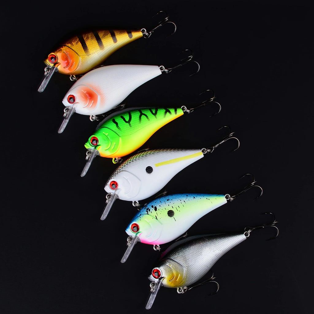 Ensemble De 6 Leurres Flottants Crankbait Pour Pêche — photo 7