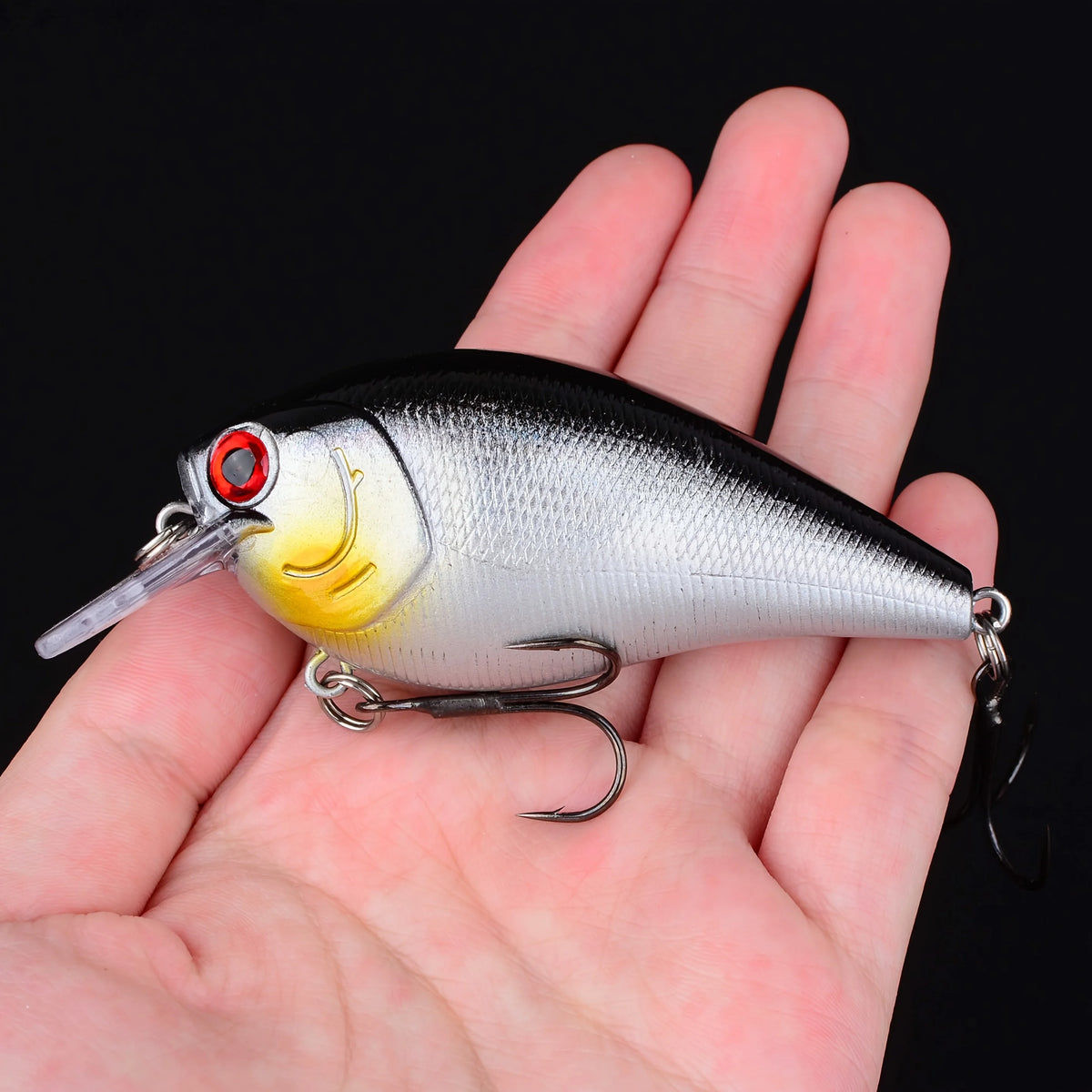 Ensemble De 6 Leurres Flottants Crankbait Pour Pêche — photo 9