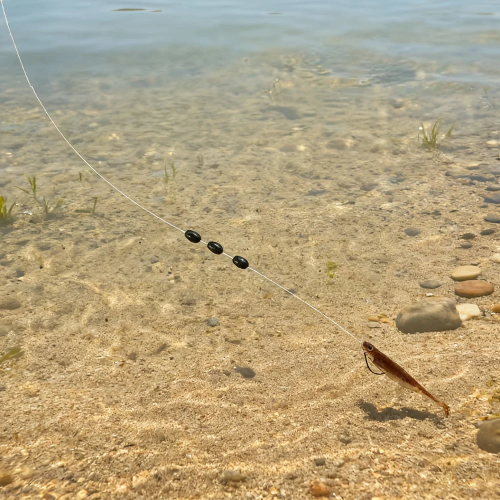 Ensemble De 85 Plombs De Pêche Ovales Fendus — photo 4