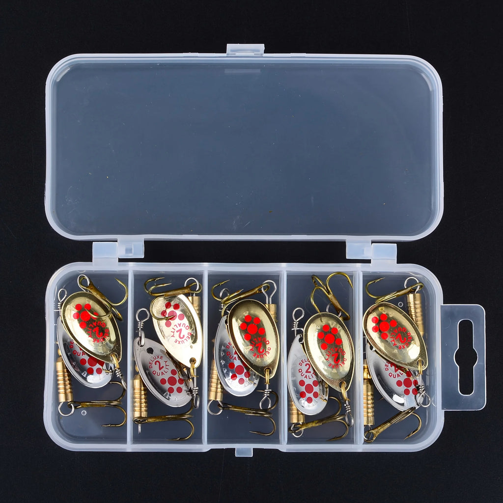Ensemble de Leurres de Pêche Métalliques pour Brochet — photo 4