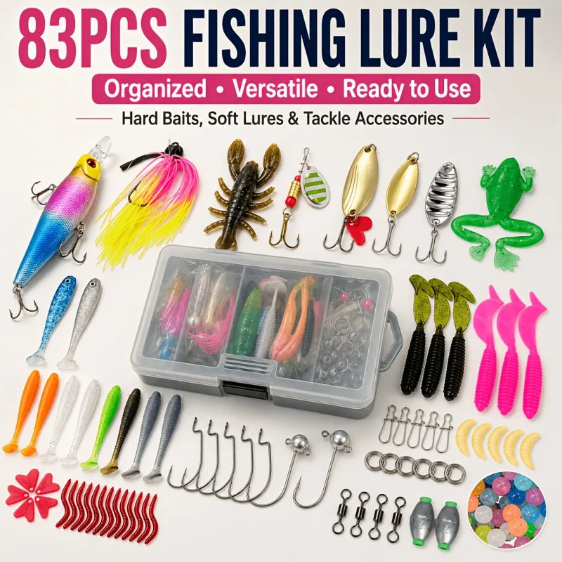 Ensemble De Leurres De Pêche Multicolores — photo 6
