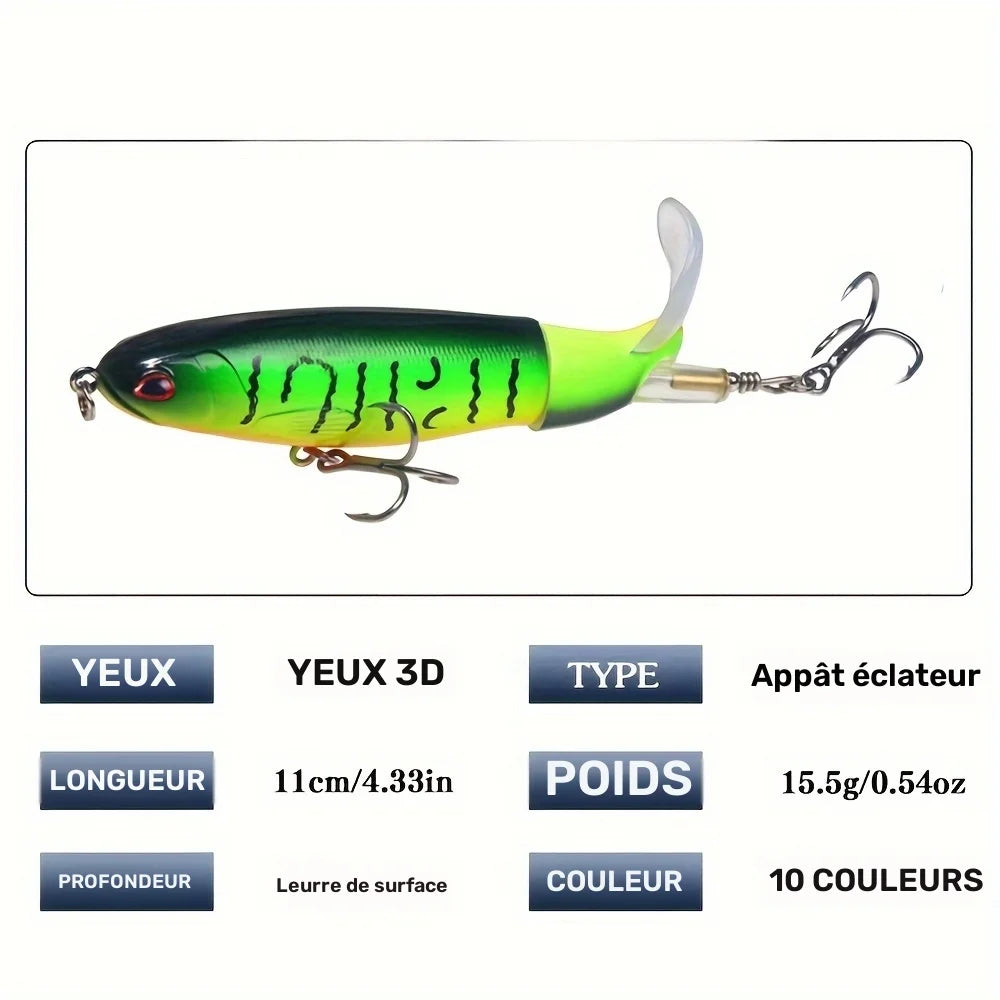Ensemble De Leurres De Pêche Poppers H57 — photo 6