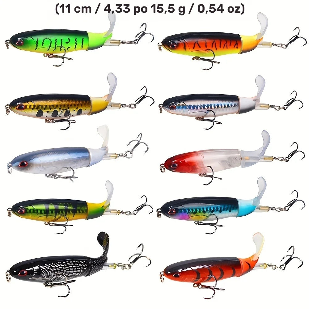 Ensemble De Leurres De Pêche Poppers H57 — photo 9