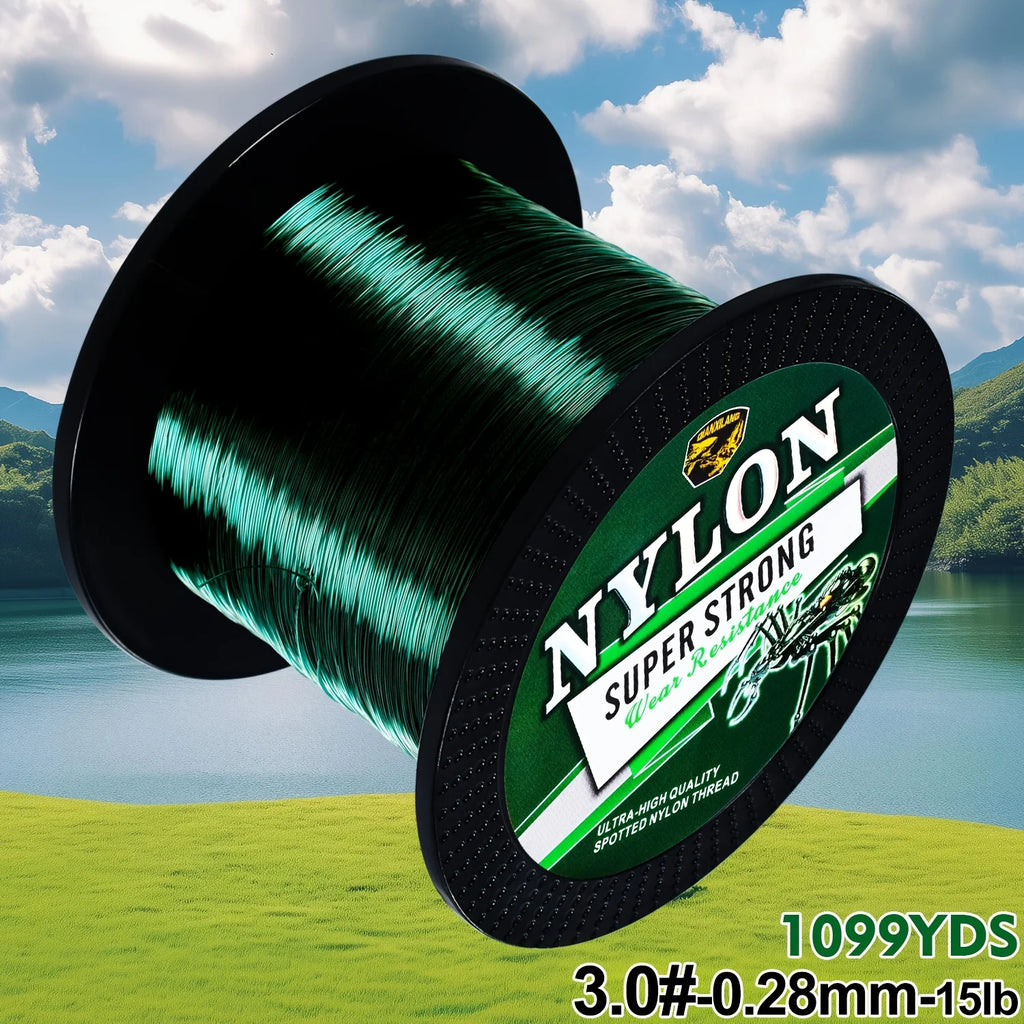 Fil de Pêche en Nylon Monofilament Durable — Fil 3.0# 0.28 mm 6,8 kg, photo 12