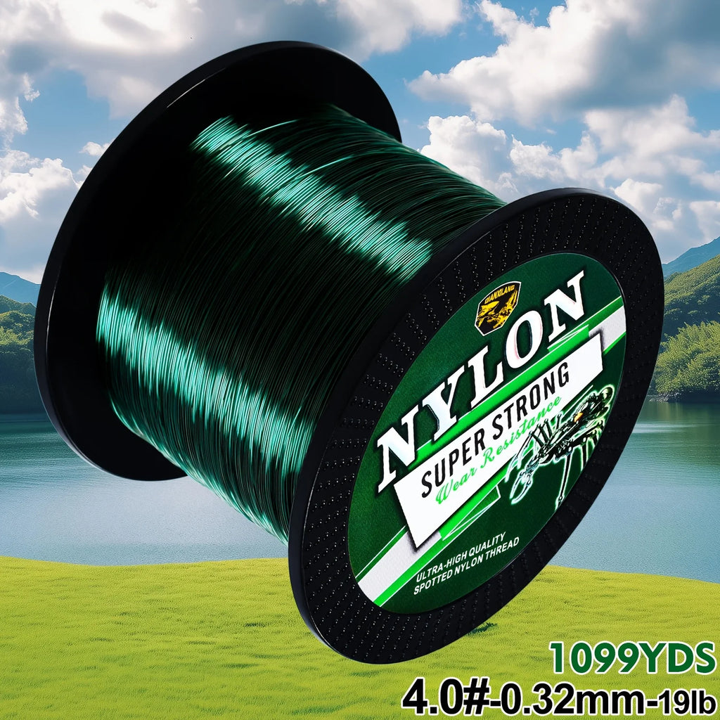 Fil de Pêche en Nylon Monofilament Durable — Fil 4.0# 0.32 mm 8,62 kg, photo 14