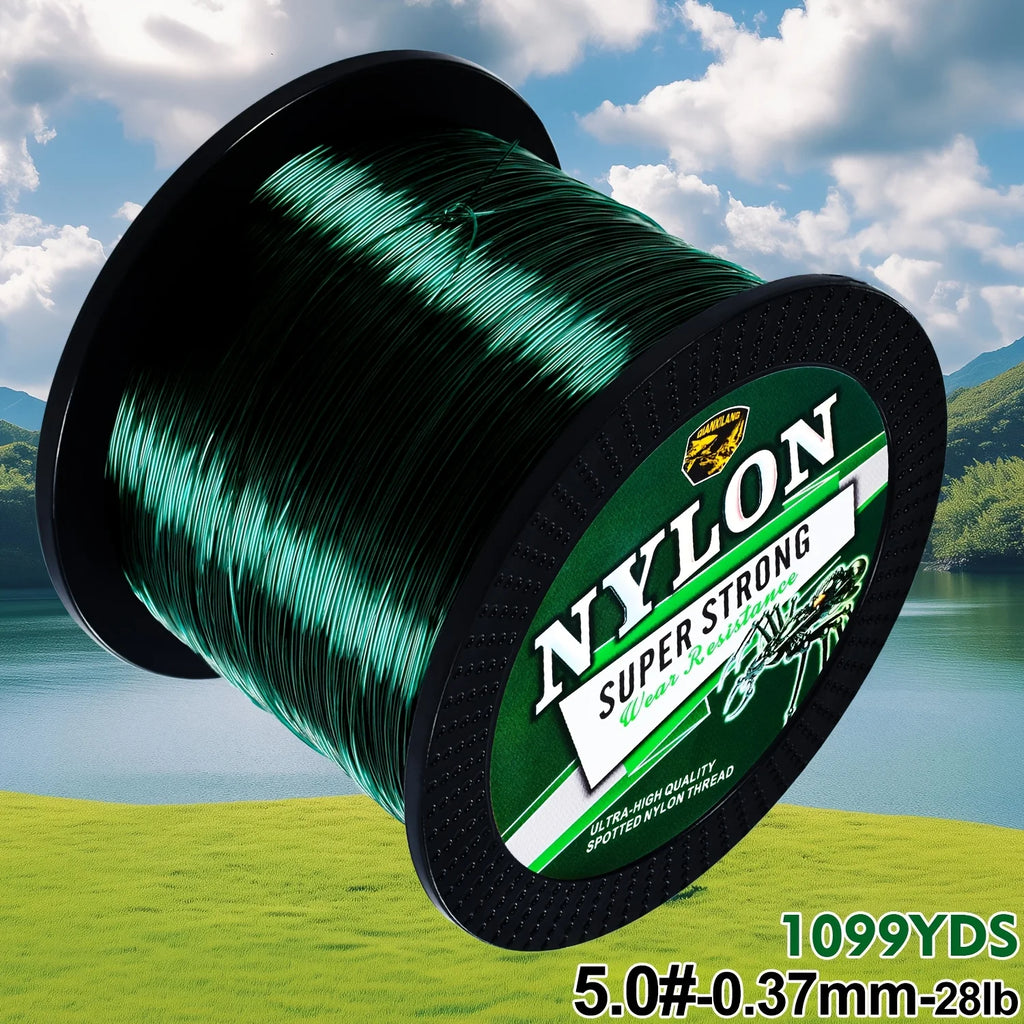 Fil de Pêche en Nylon Monofilament Durable — Fil 5.0# 0.37 mm 12,7 kg, photo 16