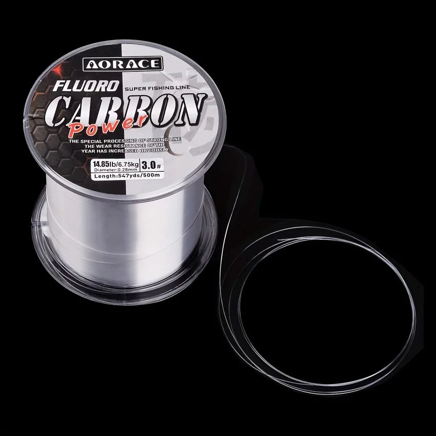 Fil de Pêche Fluorocarbone Transparent 500 M — photo 3