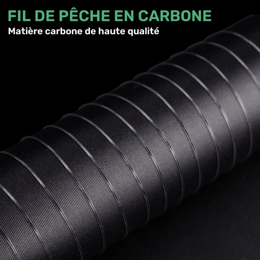 Fil de Pêche Fluorocarbone Transparent 500 M — photo 9