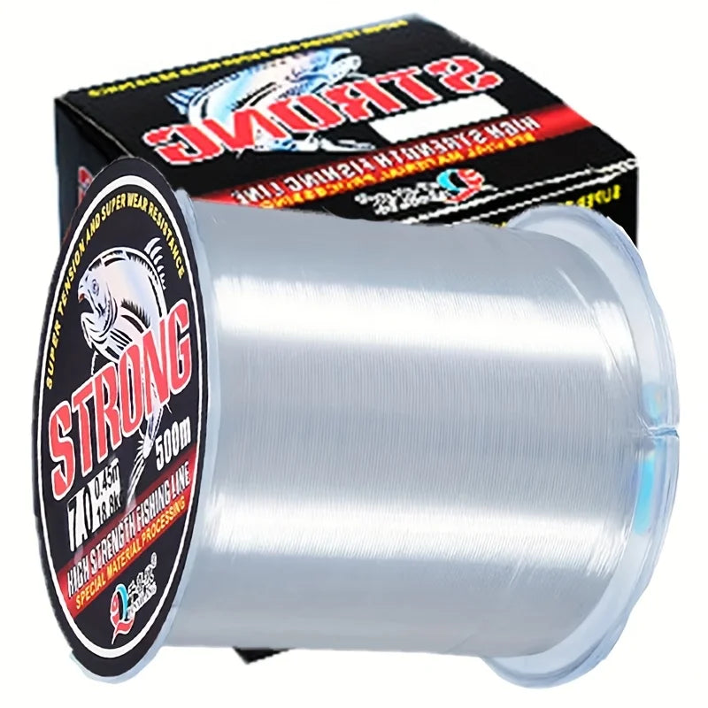 Fil de Pêche Transparent en Nylon 500 M
