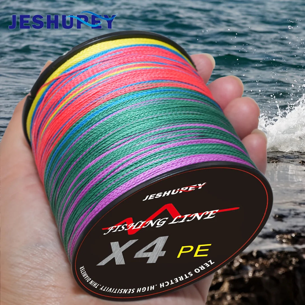 Fil de Pêche Tressé 4 Brins 300 M