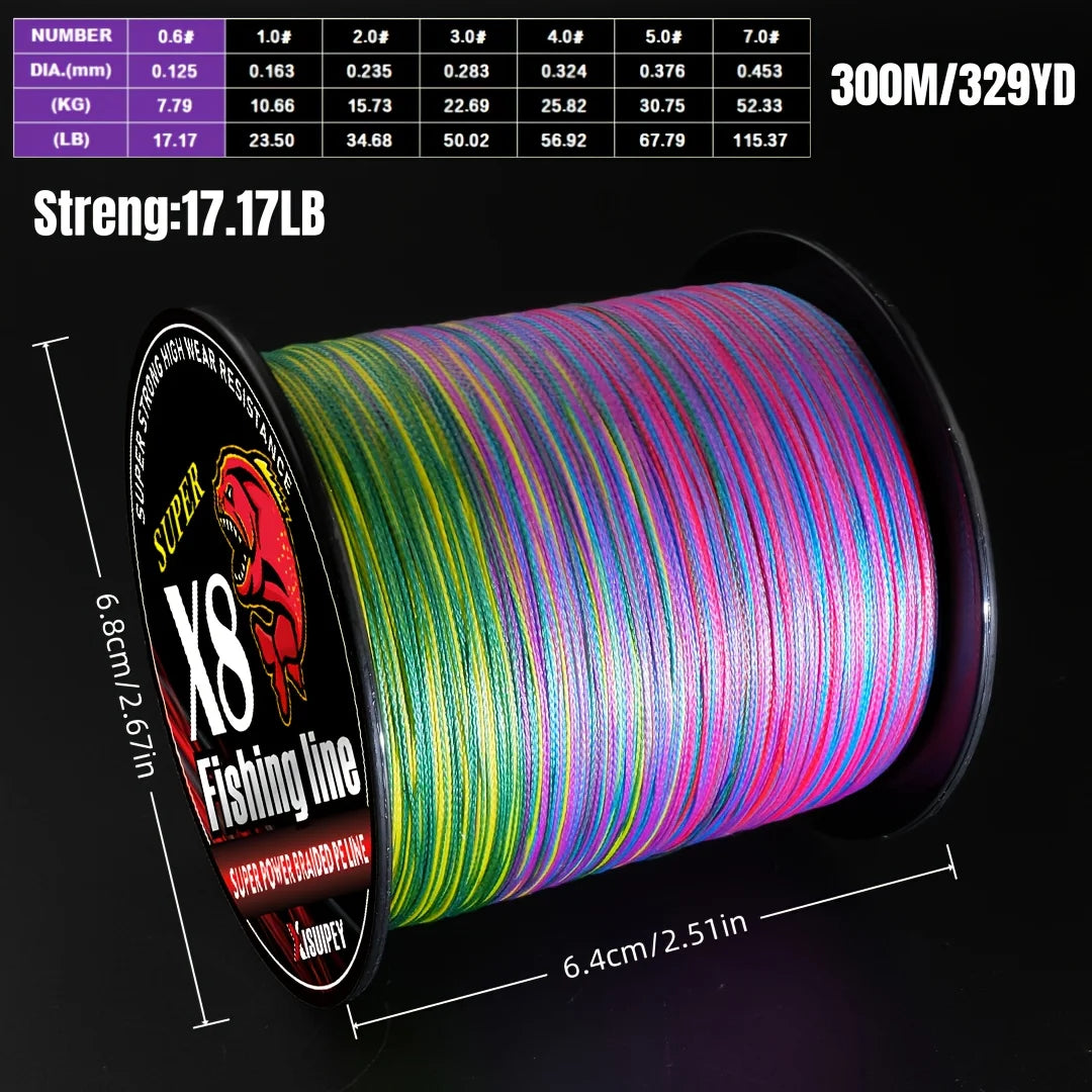 Fil Tressé PE 8 Brins pour Pêche — illustration 1 Image