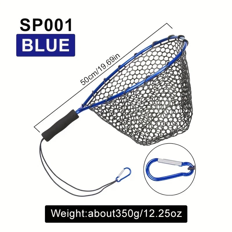 Filet de Pêche à Manche Court en Silicone