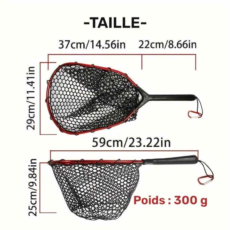 Filet de Pêche Léger en Aluminium et Silicone — photo 4