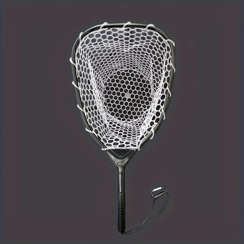 Filet de Pêche Léger en Aluminium et Silicone — Noir, photo 5