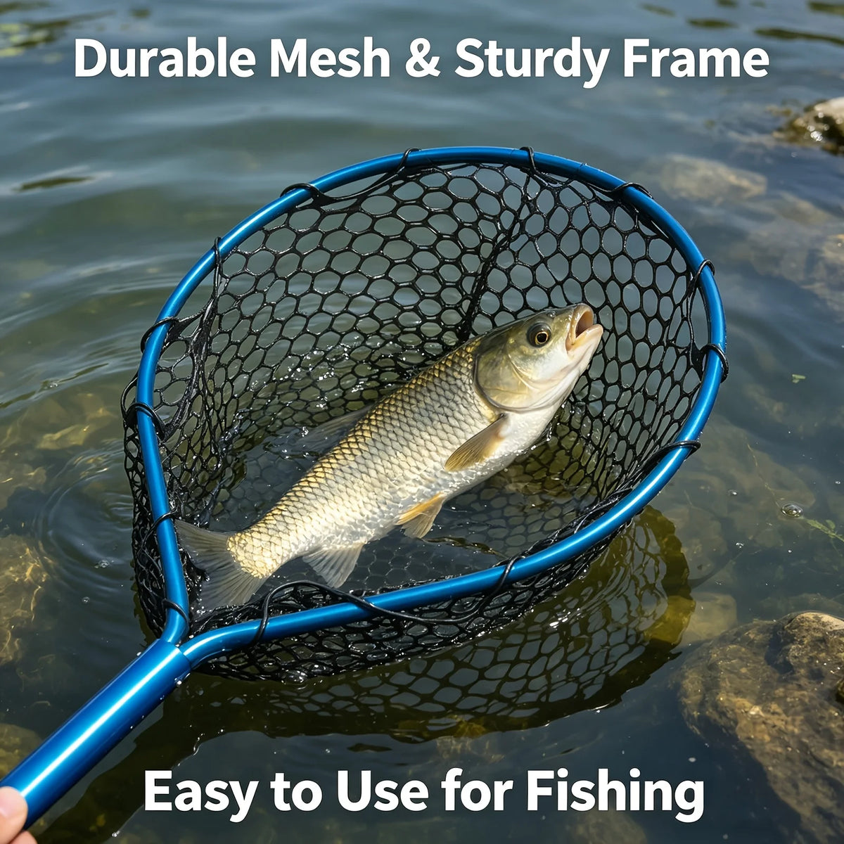 Filet de Pêche Léger en Silicone 70 Cm