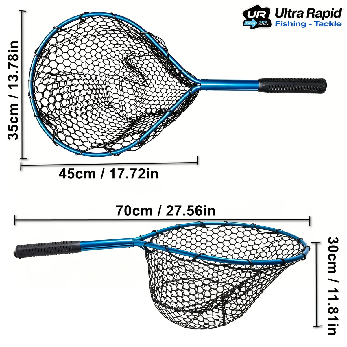 Filet de Pêche Léger en Silicone 70 Cm — illustration 1 Image