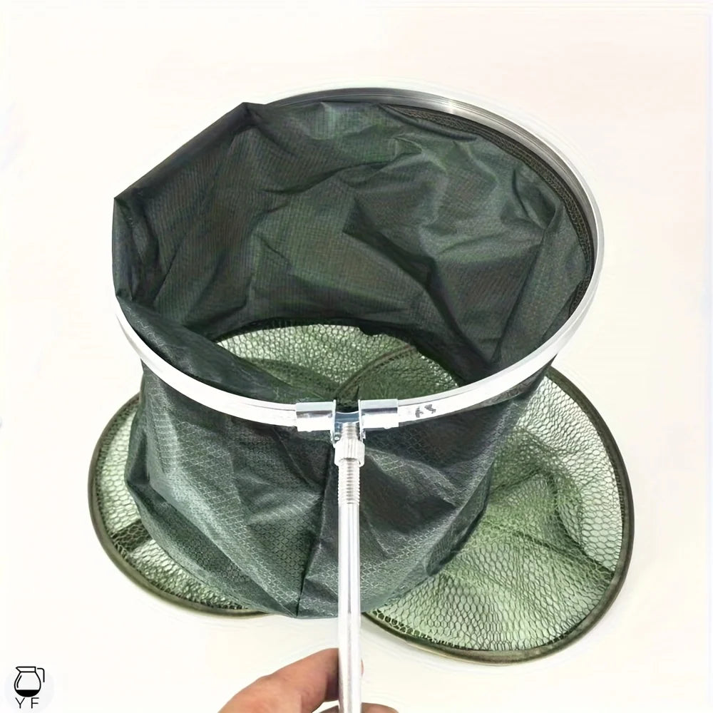 Filet De Pêche Pliable En Nylon Vert — photo 11