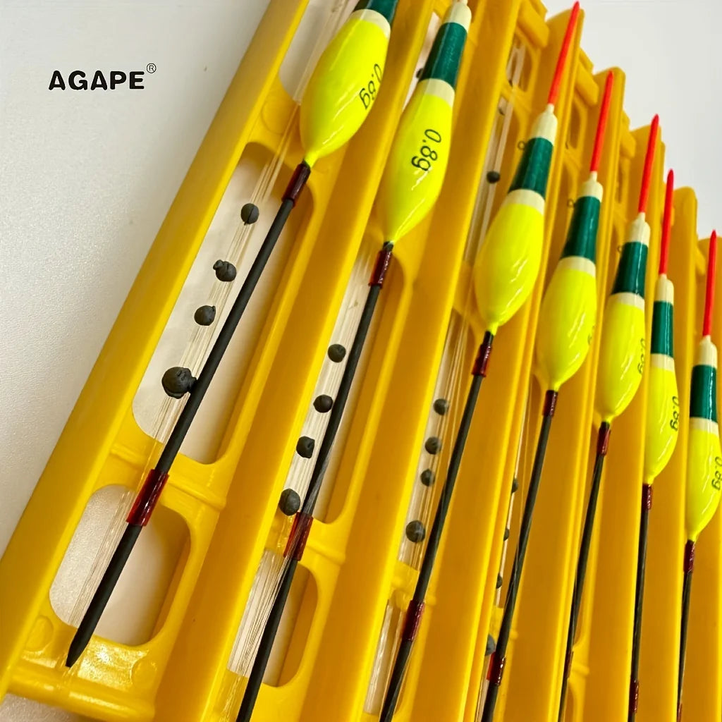 Flotteur De Pêche En Bois Jaune — photo 5